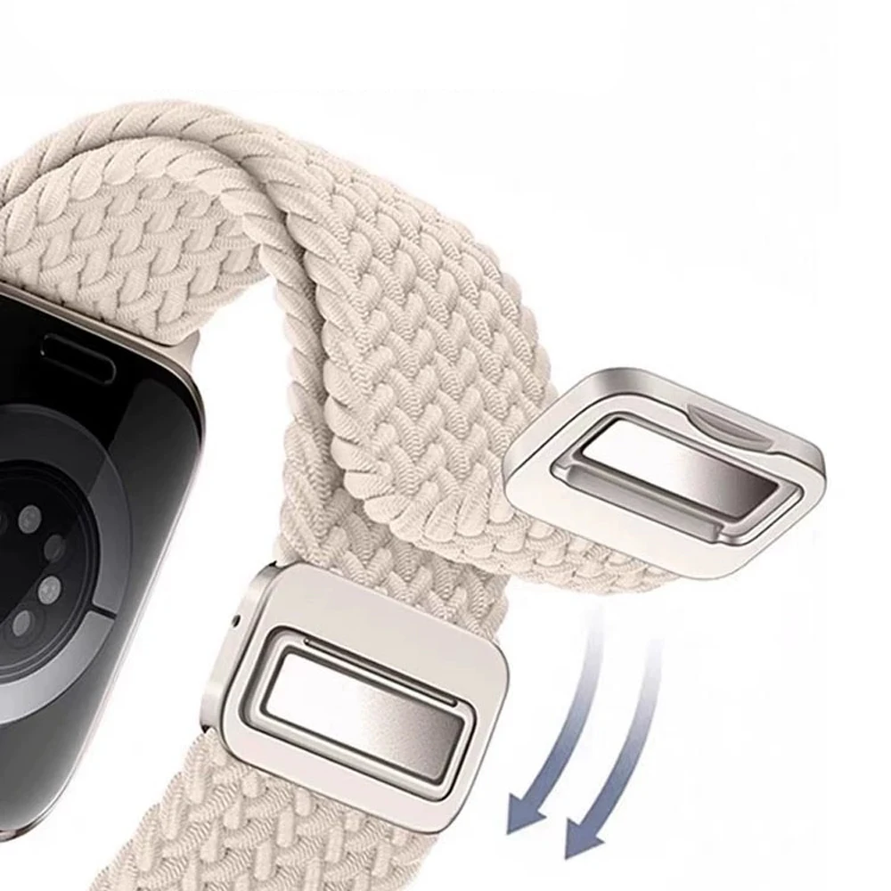 Nylon Braided Loop Strap for A - огляд і ціна Milanese Loop Magnetic