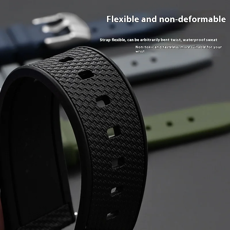 20mm 22mm Liquid Silicone Stra - огляд і ціна Omega Watch Seamaster