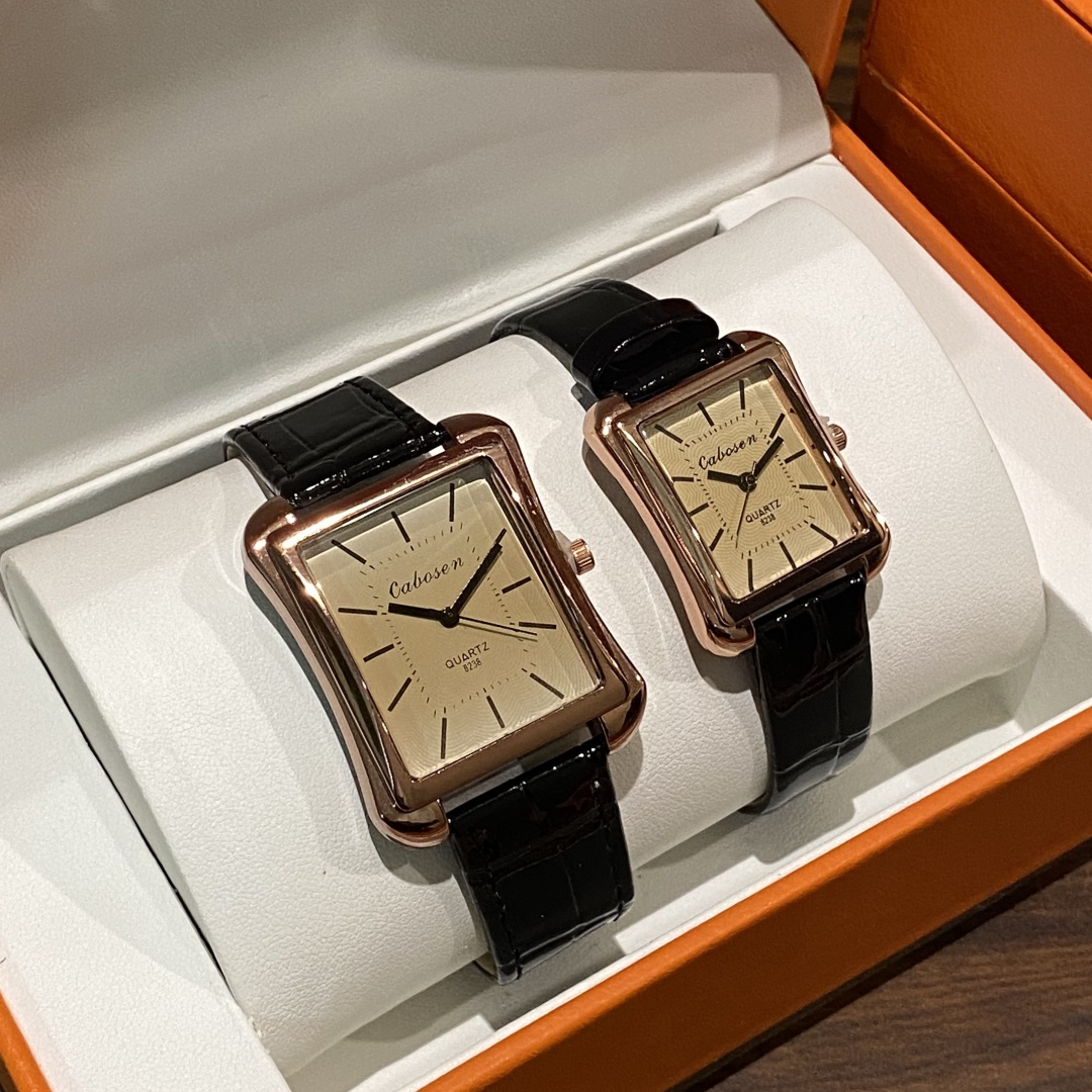 Couple Watch Quartz Movement B - огляд і ціна Leather Watch Band Men
