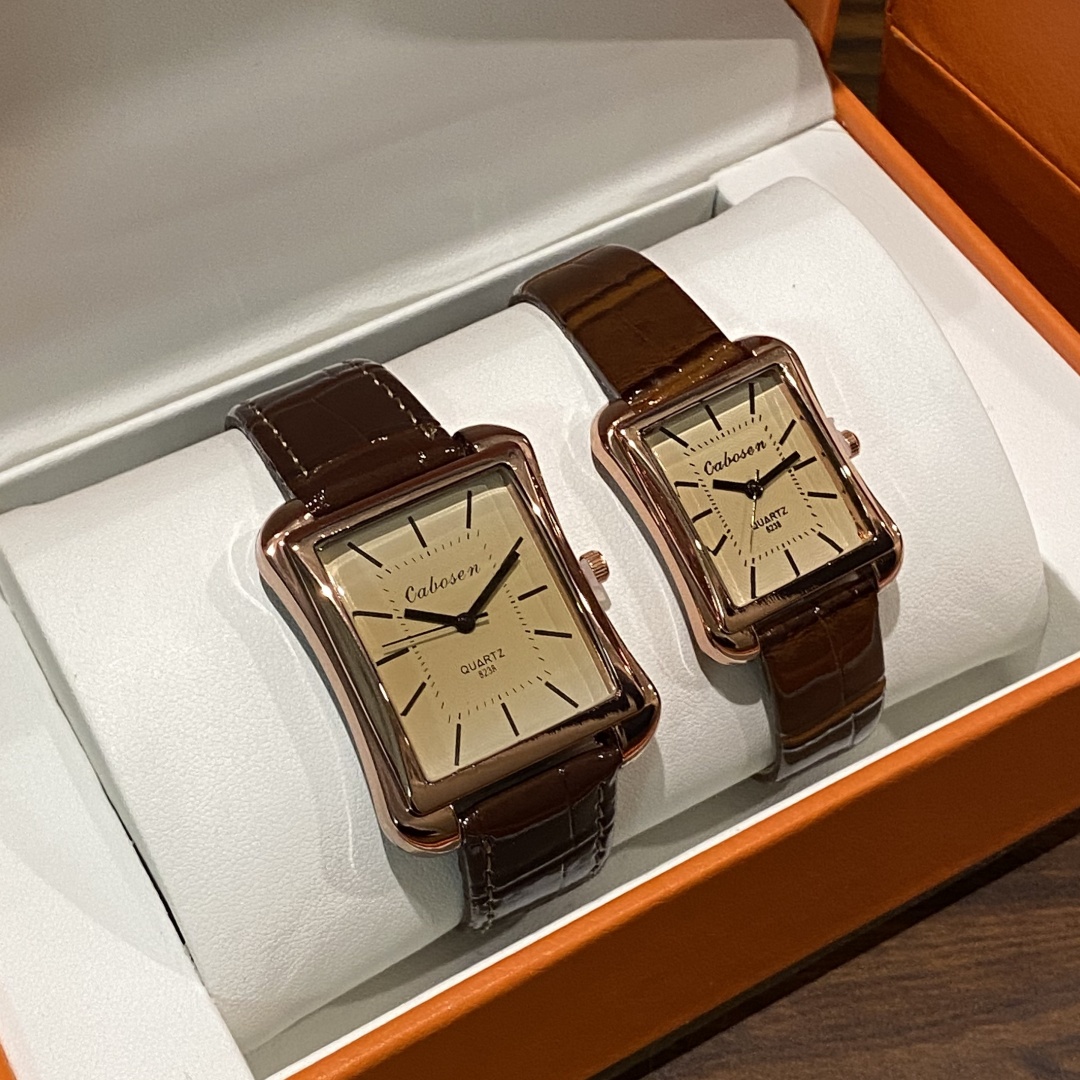 Couple Watch Quartz Movement B - огляд і ціна Leather Watch Band Men