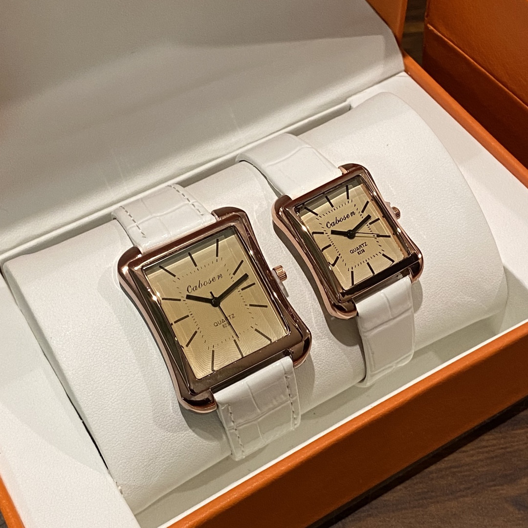 Couple Watch Quartz Movement B - огляд і ціна Leather Watch Band Men
