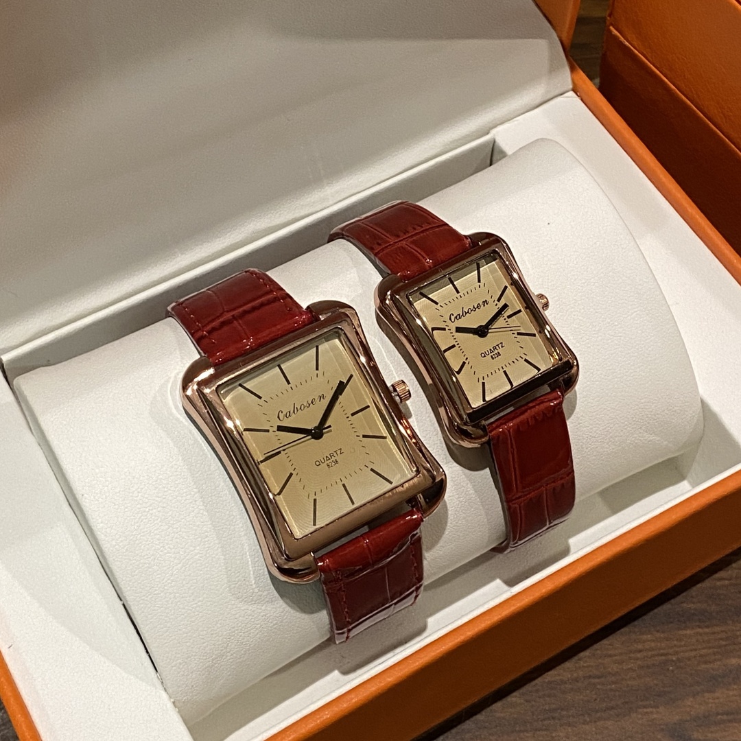 Couple Watch Quartz Movement B - огляд і ціна Leather Watch Band Men