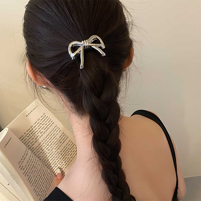 Korean Exquisite Metal Bow Hai - огляд і ціна Silicone Band Women