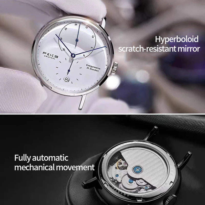 FEICE 20mm Men's Mechanical Wa - огляд і ціна Seiko Watch Presage