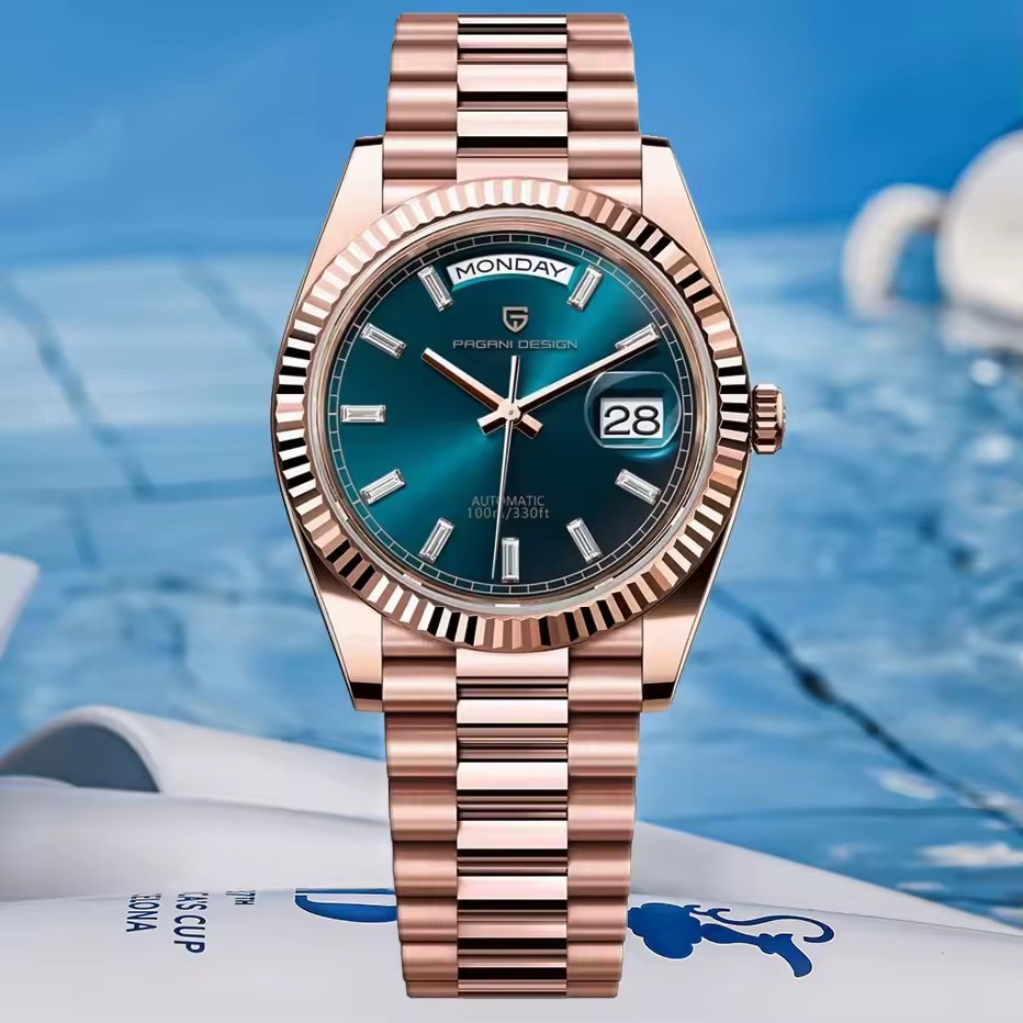 PAGANI DESIGN New Rose Gold Co - огляд і ціна Rolex Watch Datejust