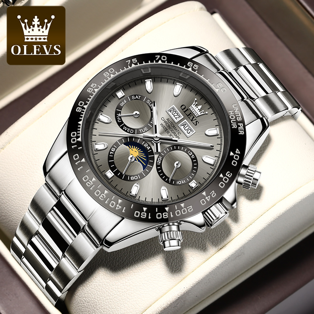 OLEVS 6654 Luxury Mens Watch C - огляд і ціна Rolex Watch Datejust