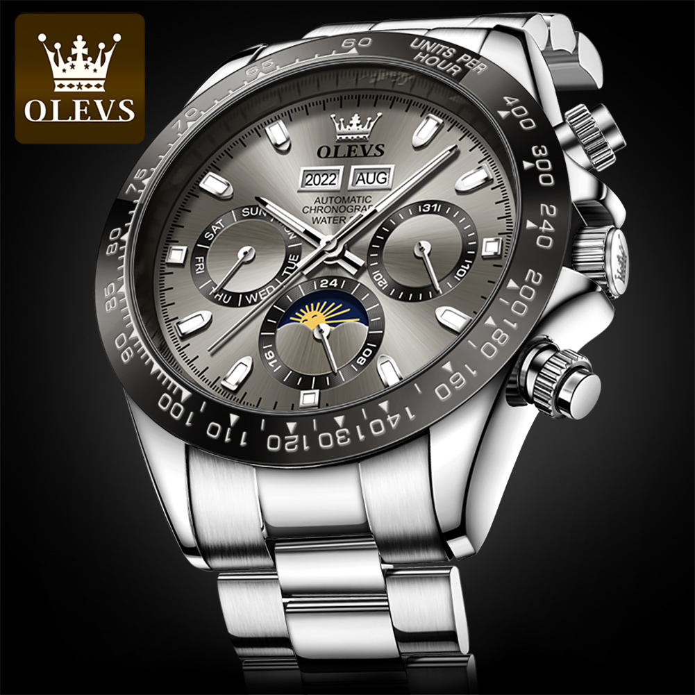 OLEVS 6654 Luxury Mens Watch C - огляд і ціна Rolex Watch Datejust