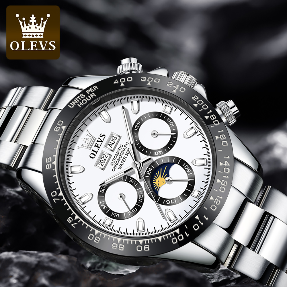 OLEVS 6654 Luxury Mens Watch C - огляд і ціна Rolex Watch Datejust