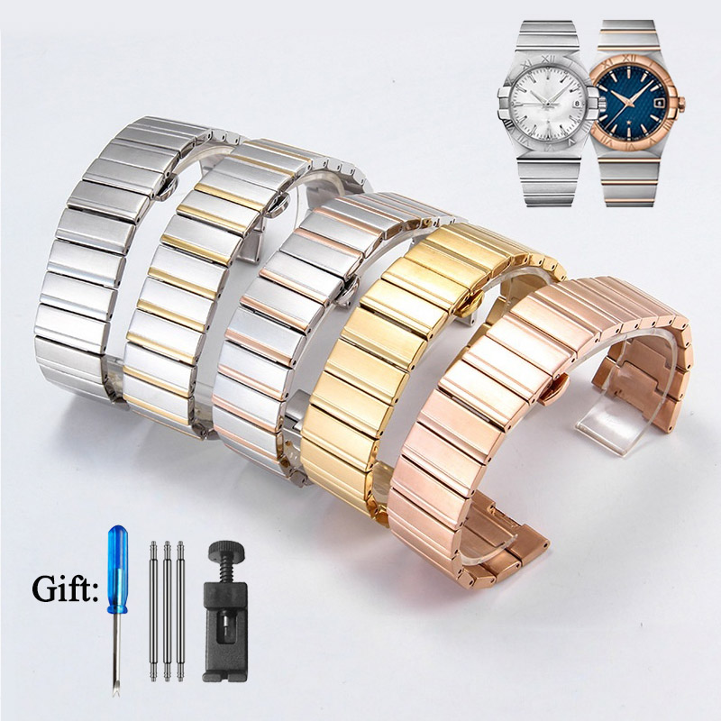 Stainless Steel watch Strap Fo - огляд і ціна Omega Watch Constellation