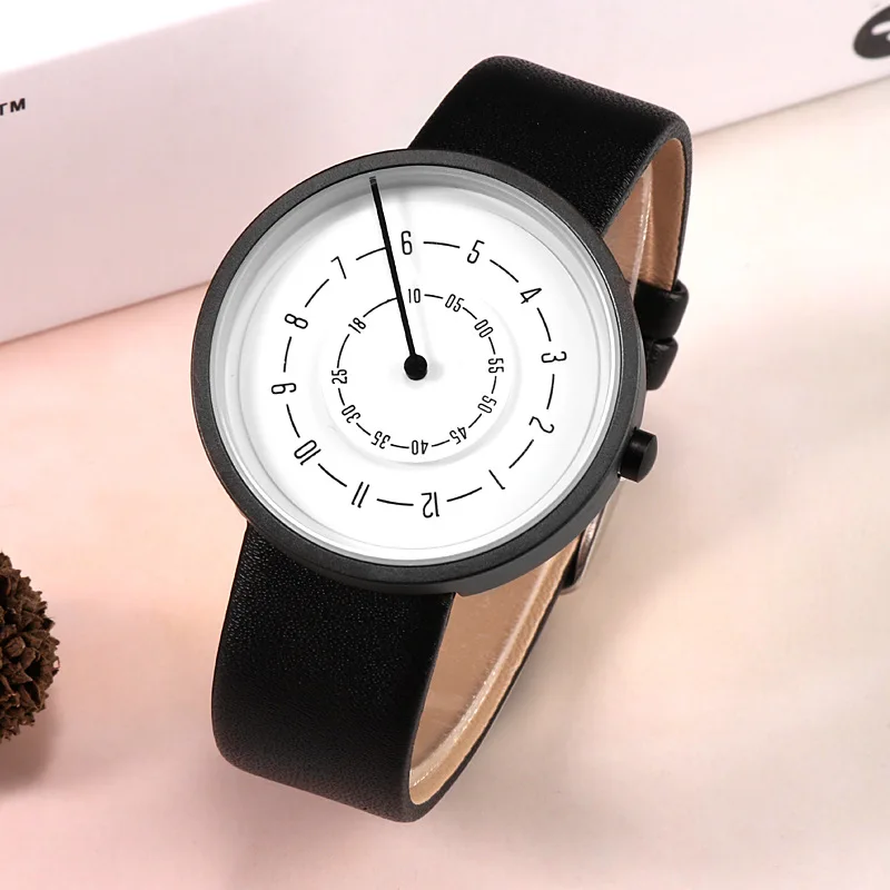 2020 Creative Watches Fashion  - огляд і ціна Leather Watch Band Men