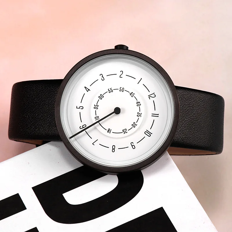 2020 Creative Watches Fashion  - огляд і ціна Leather Watch Band Men