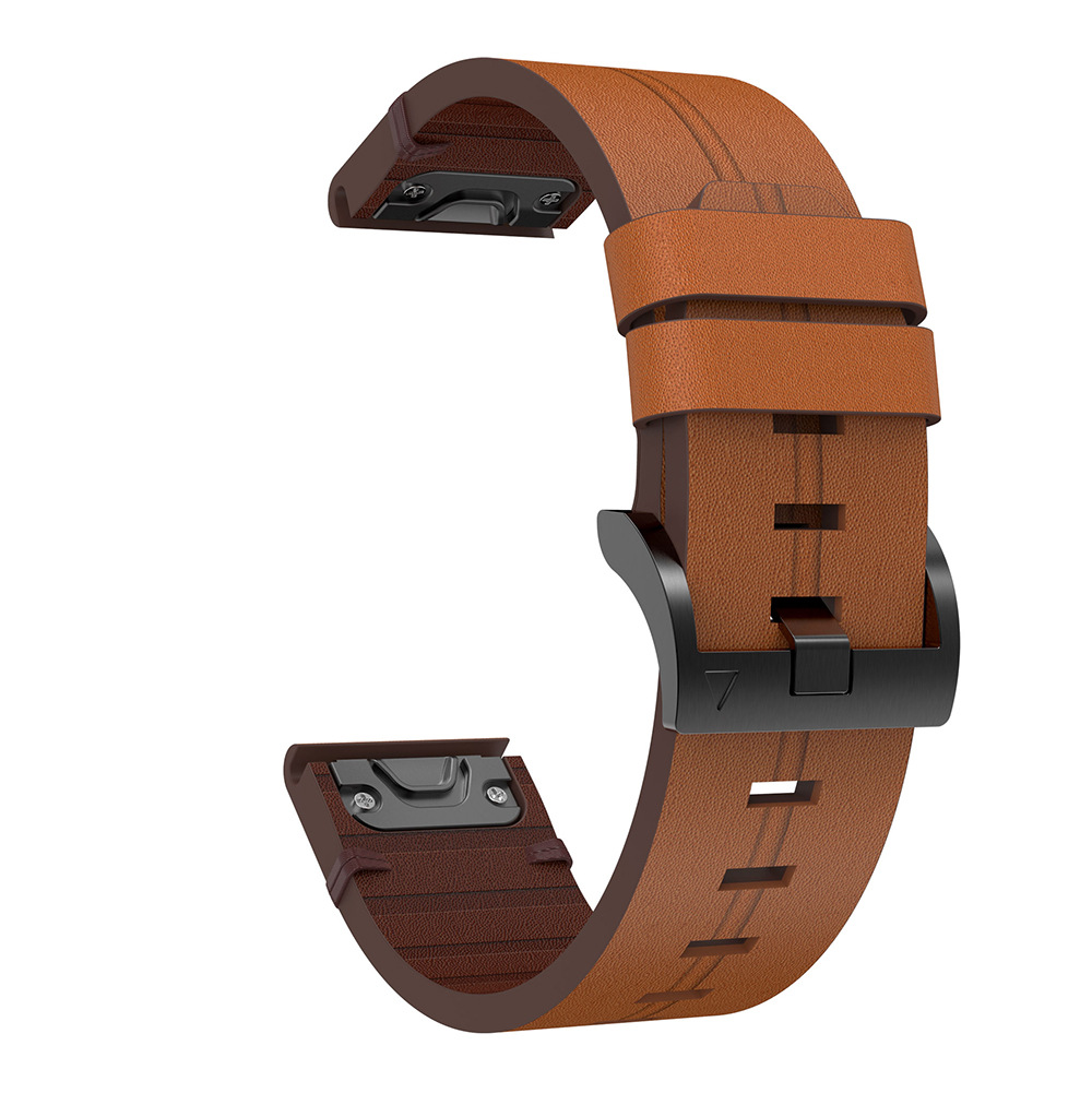 Genuine Leather QuickFit 26mm  - огляд і ціна Leather Strap Quick Release